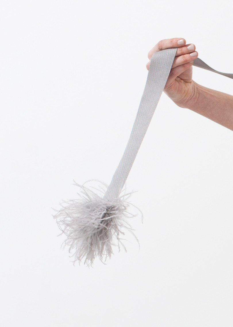 Ceinture en plumes