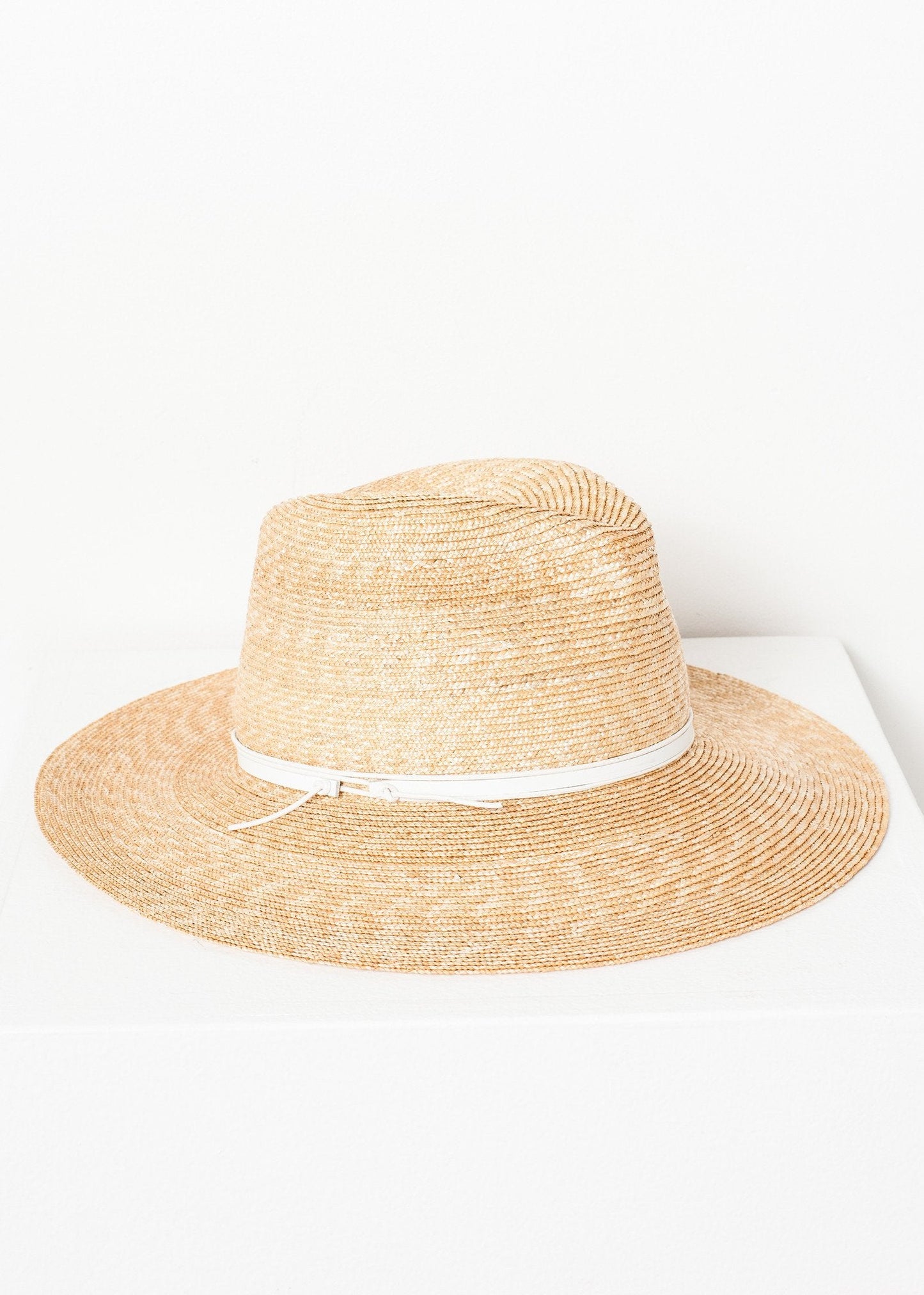 Chapeau Wrapped Up en Paille/Blanc