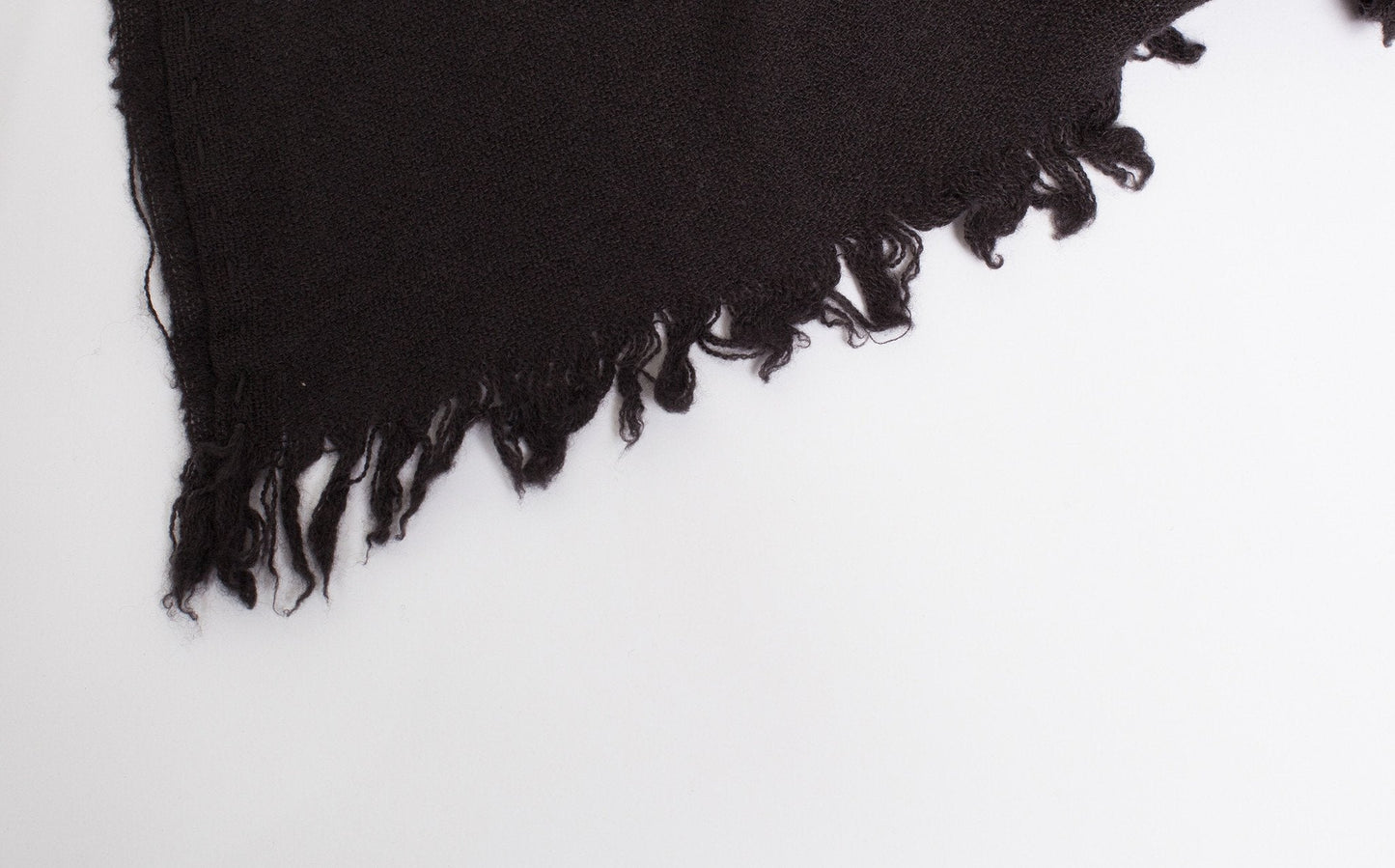Sciarpa semplice in Old Black