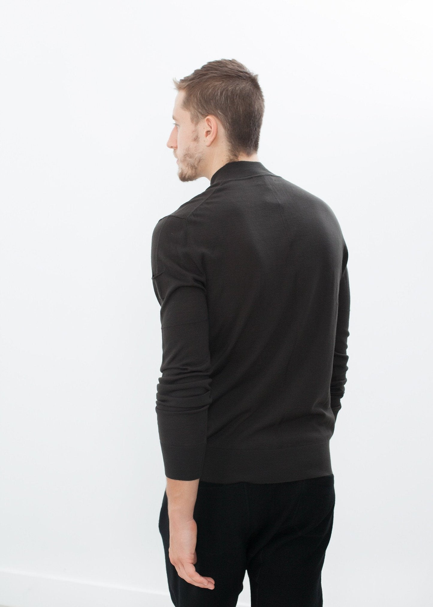 Dolcevita in maglia merino in Cavern