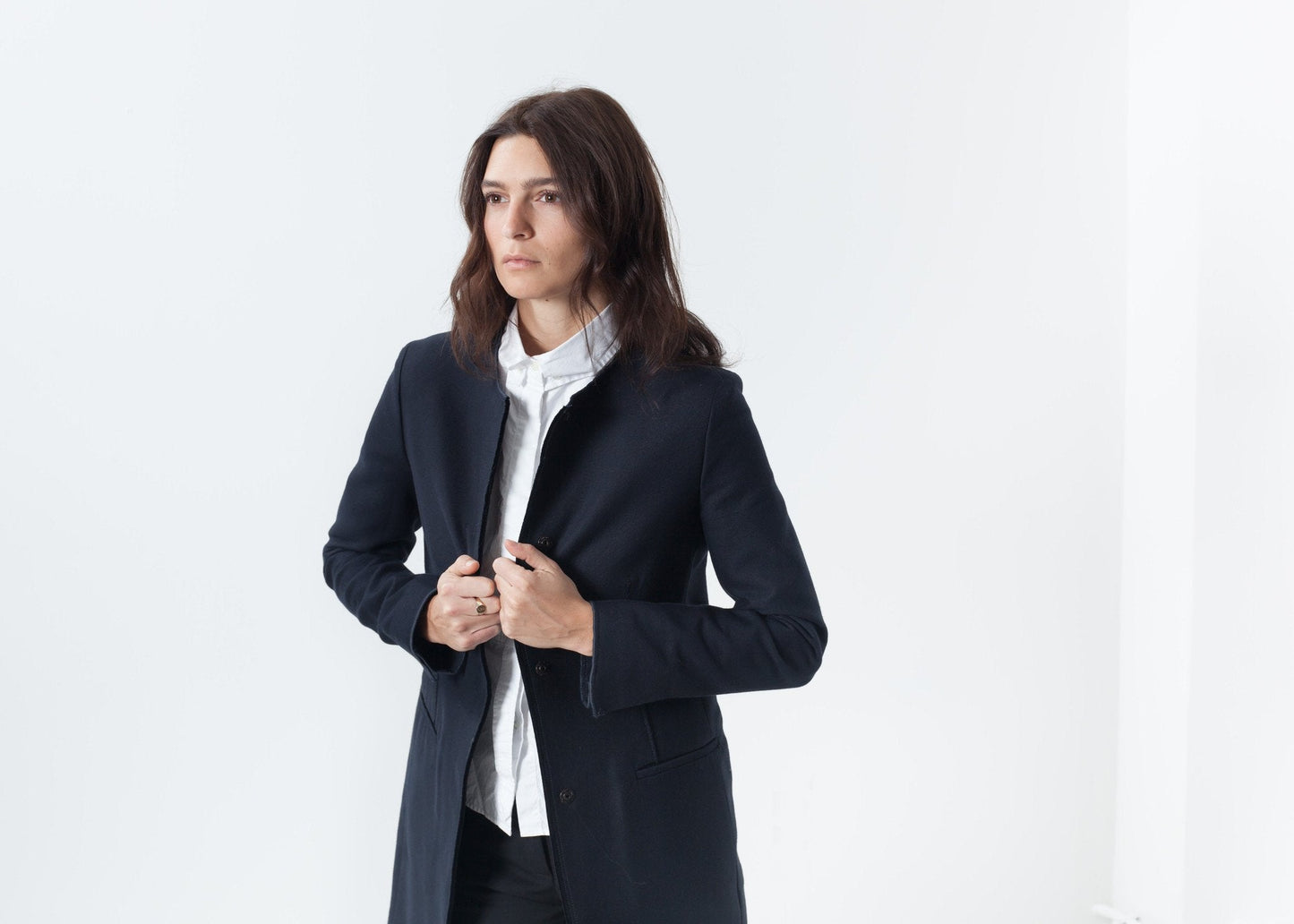Chaqueta Tessuto en azul marino