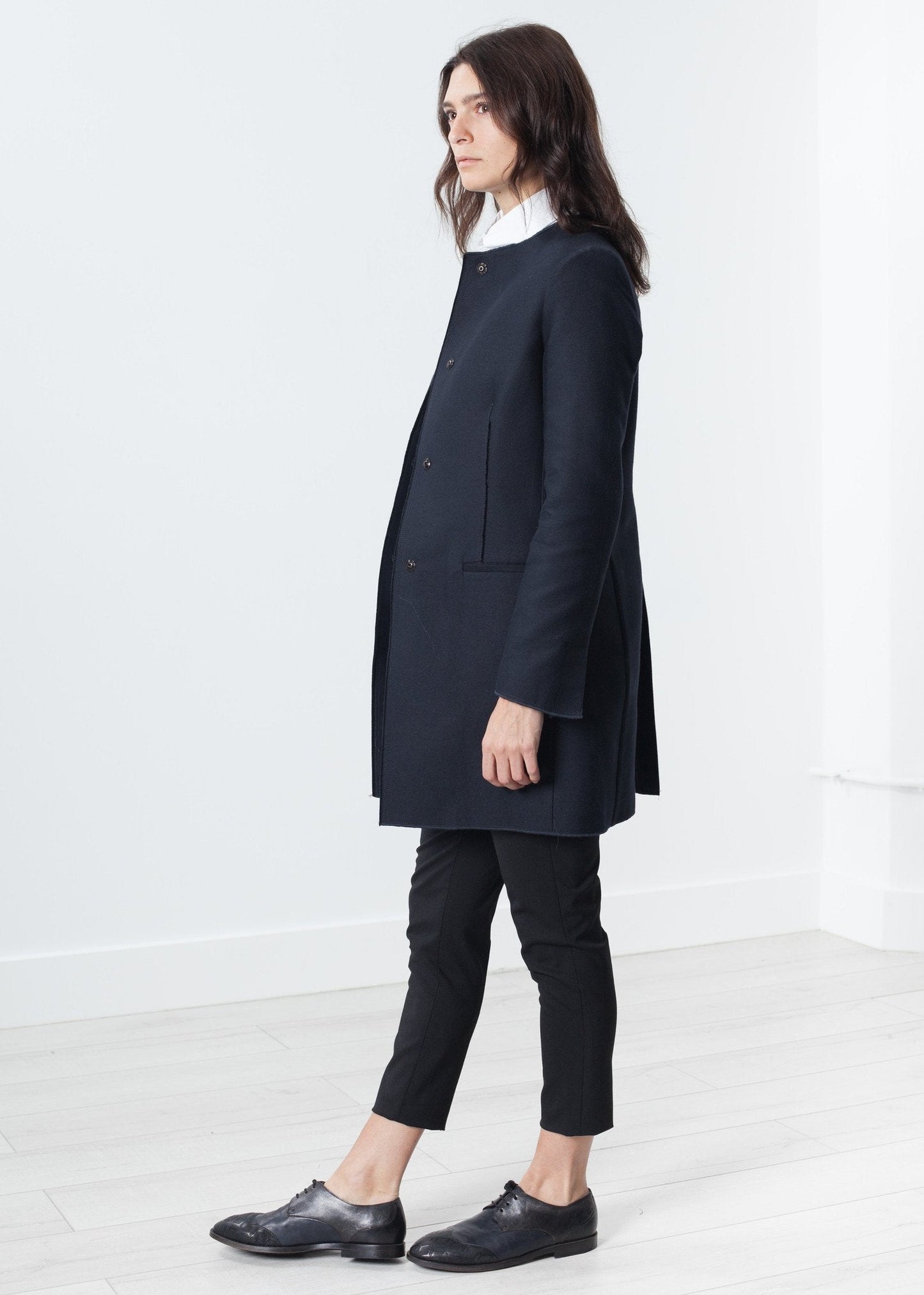 Chaqueta Tessuto en azul marino