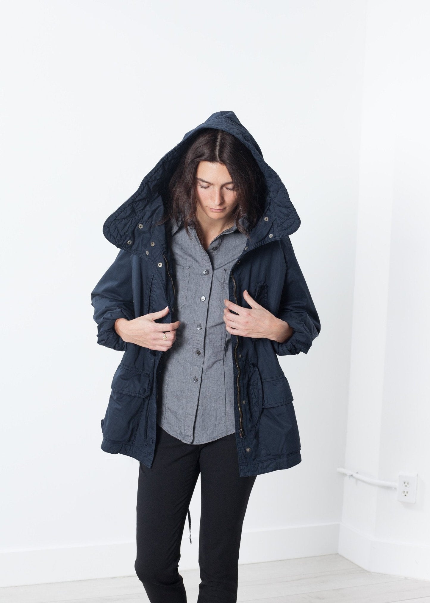 Marquee Coat i stål