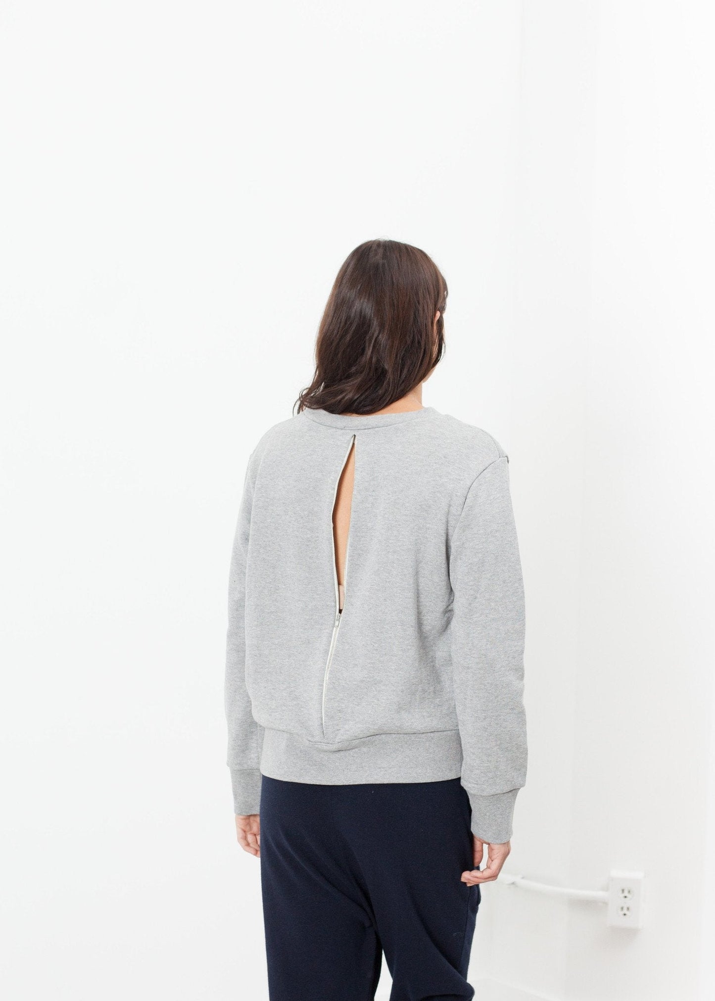 Sudadera Loopwheeler en Gris