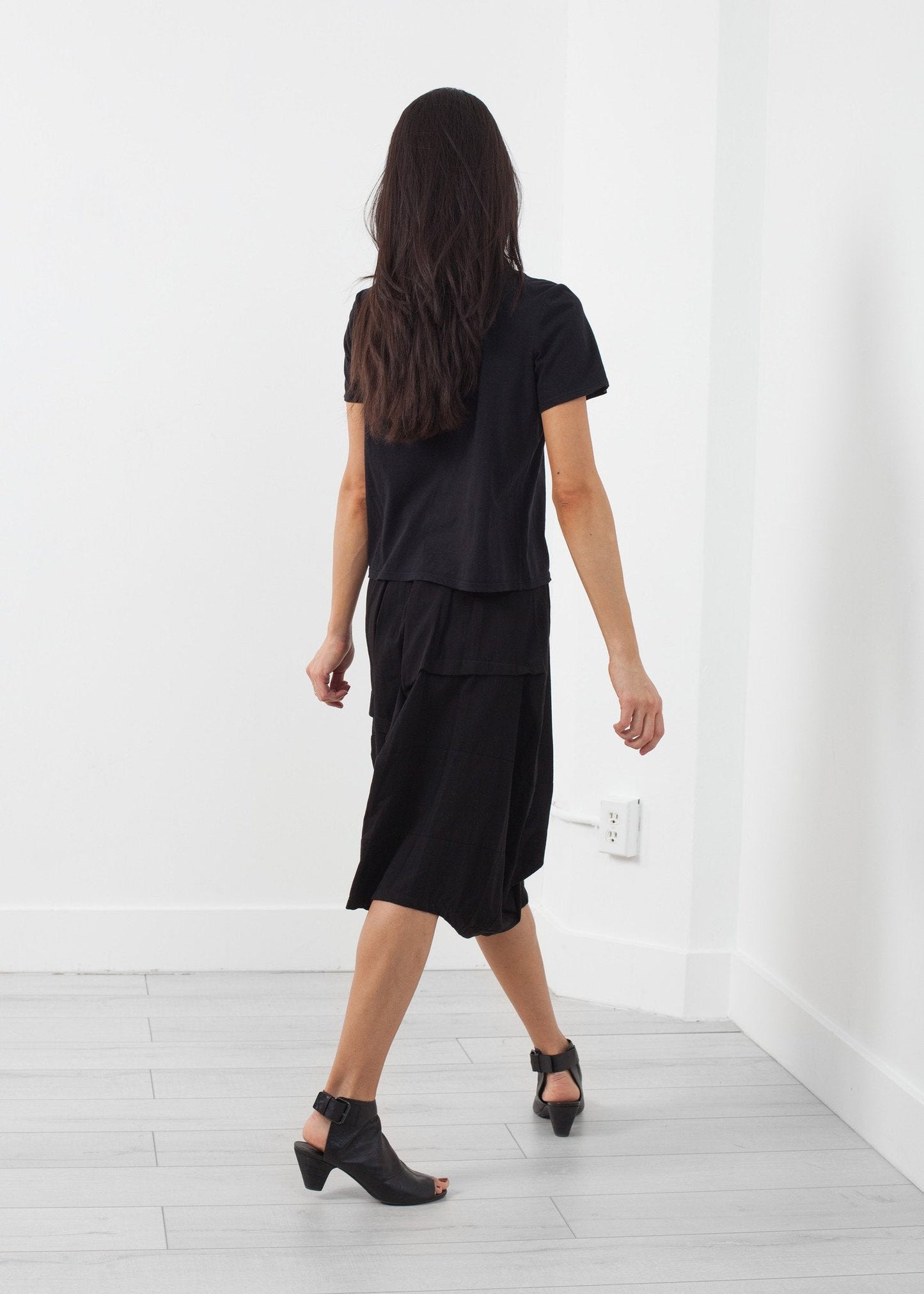 Blusa de cuello doble