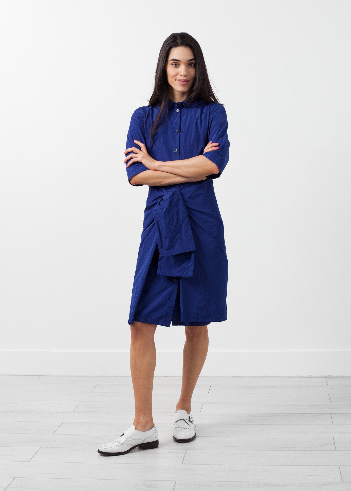 Robe à manches nouées