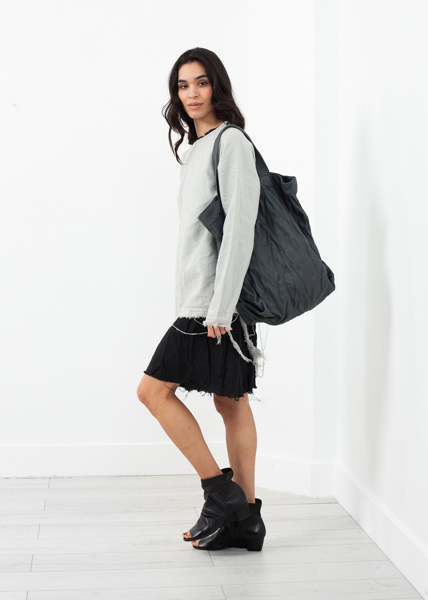 Chemise effilochée