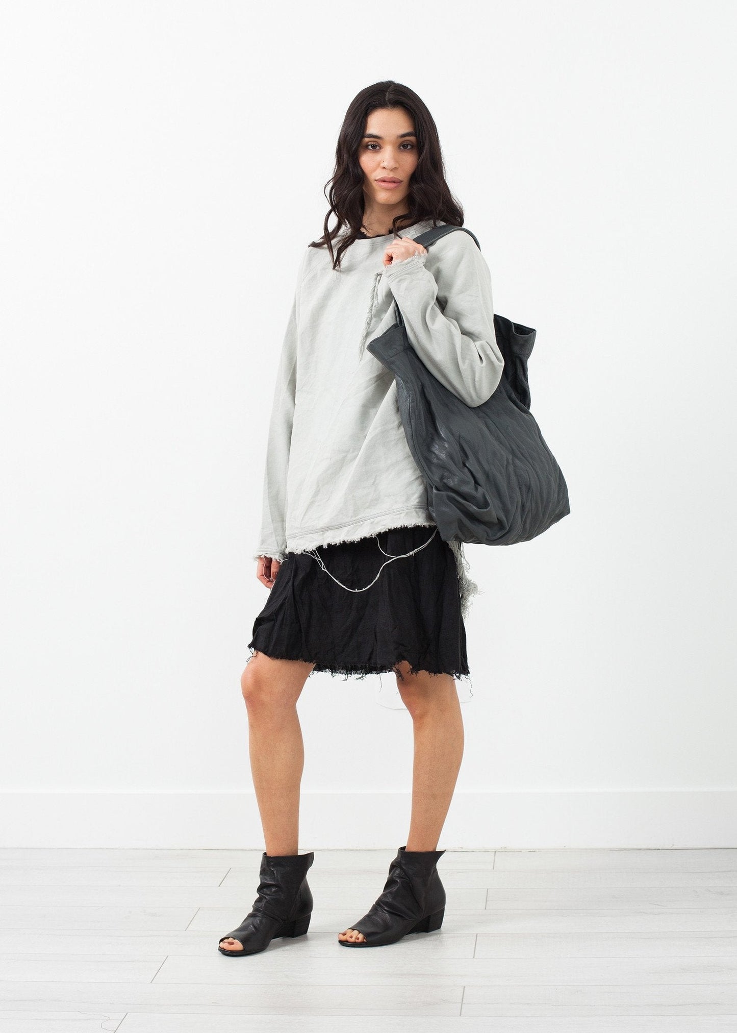 Chemise effilochée