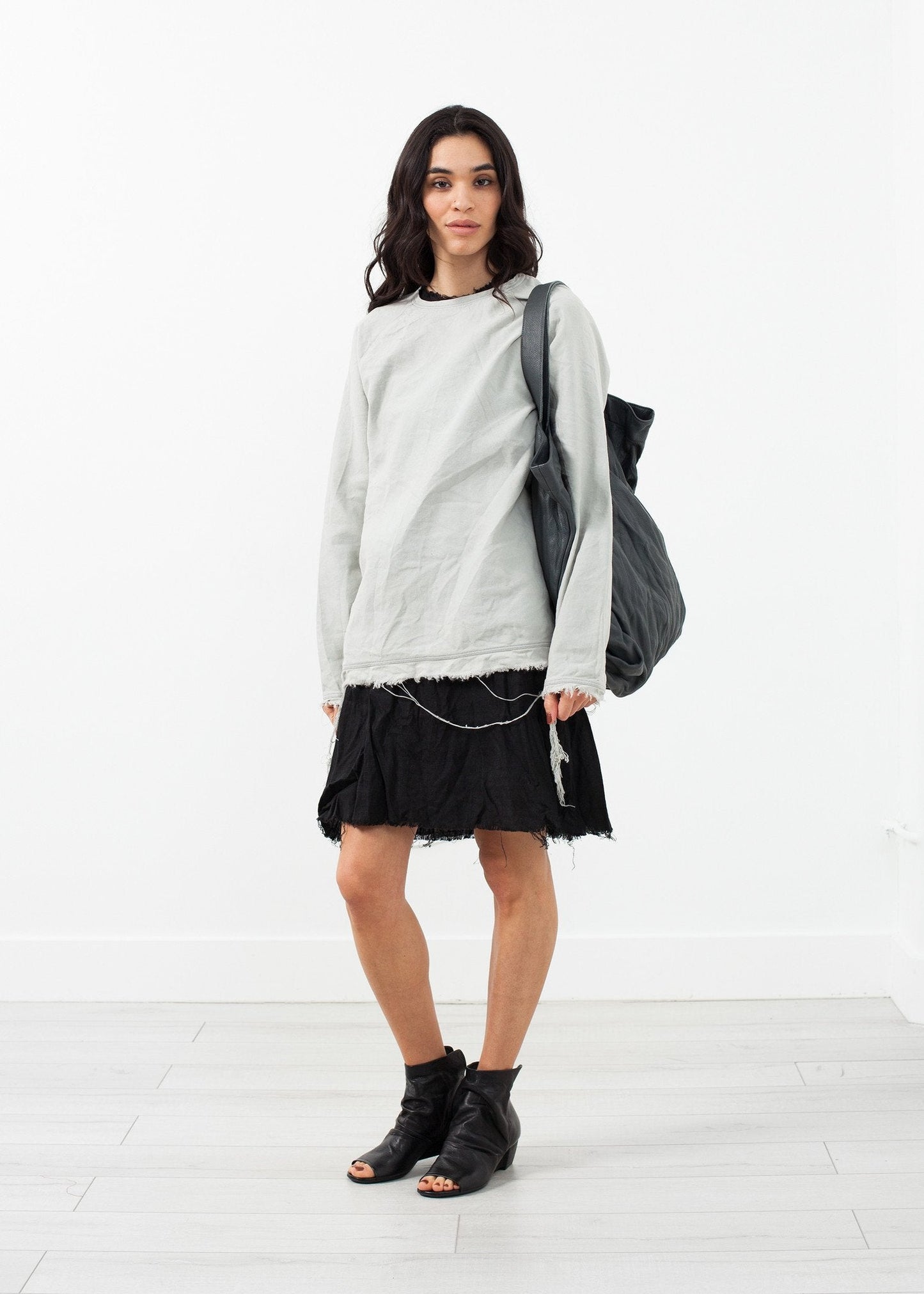 Chemise effilochée
