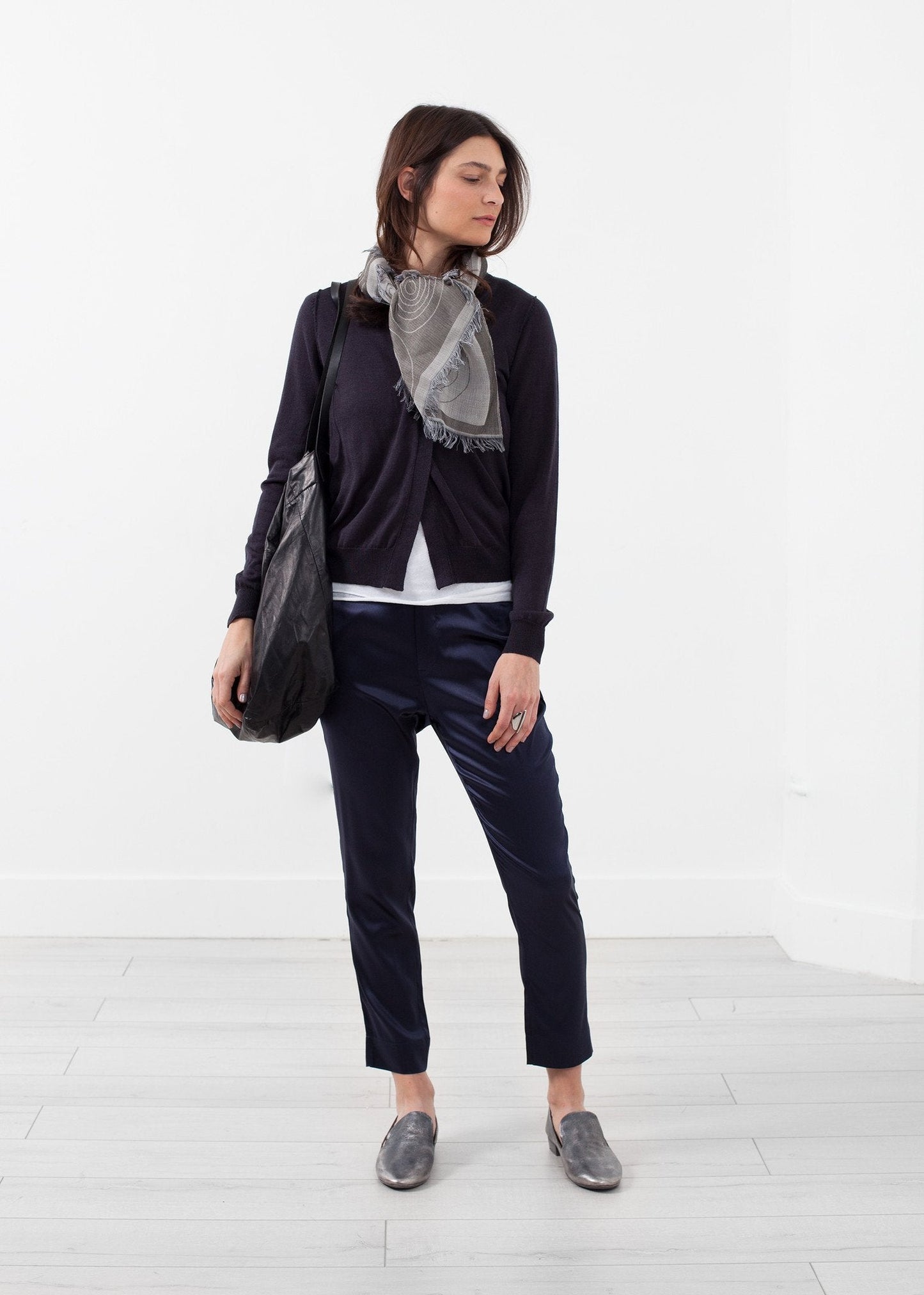 Geschrumpfte Strickjacke