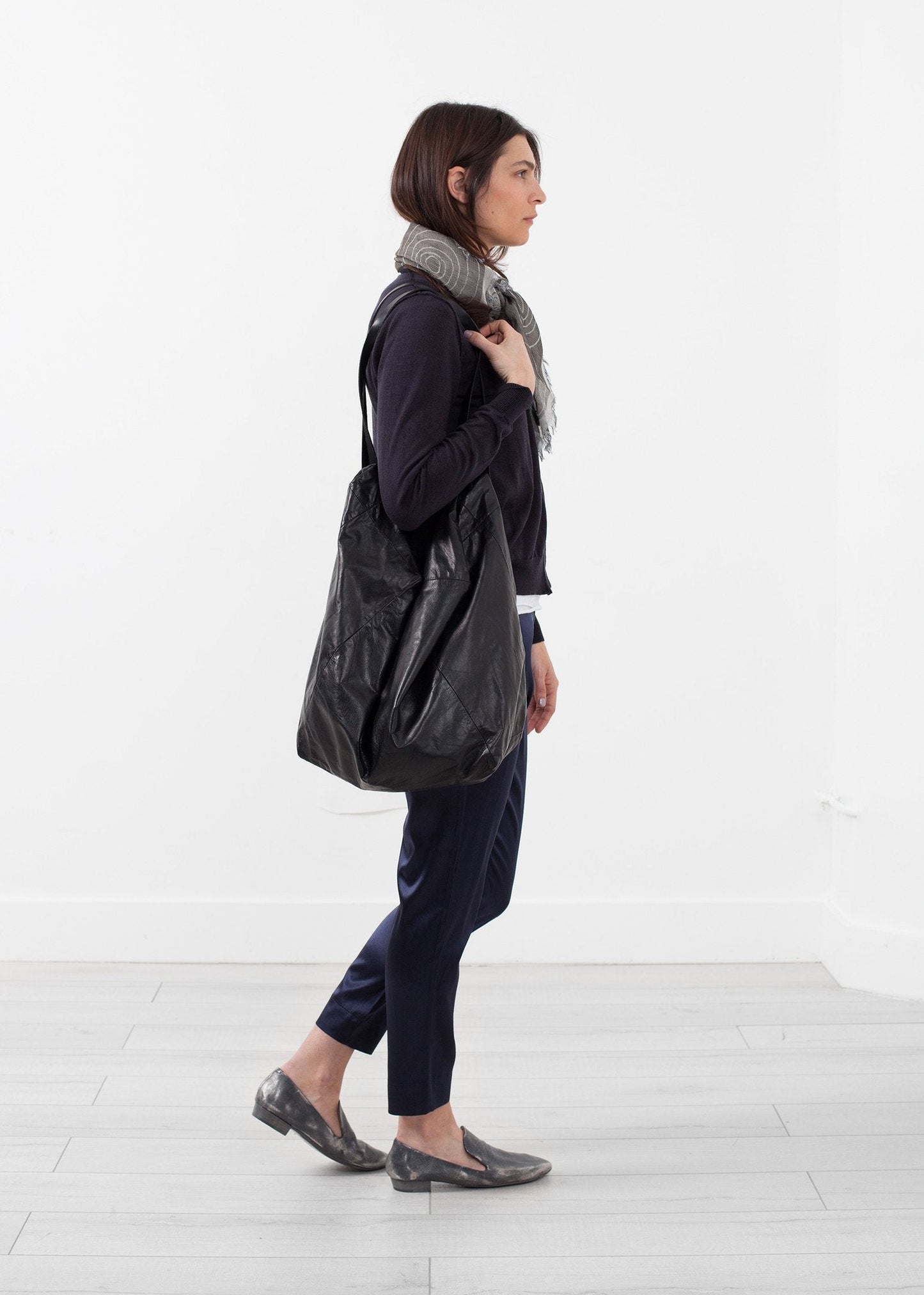 Geschrumpfte Strickjacke