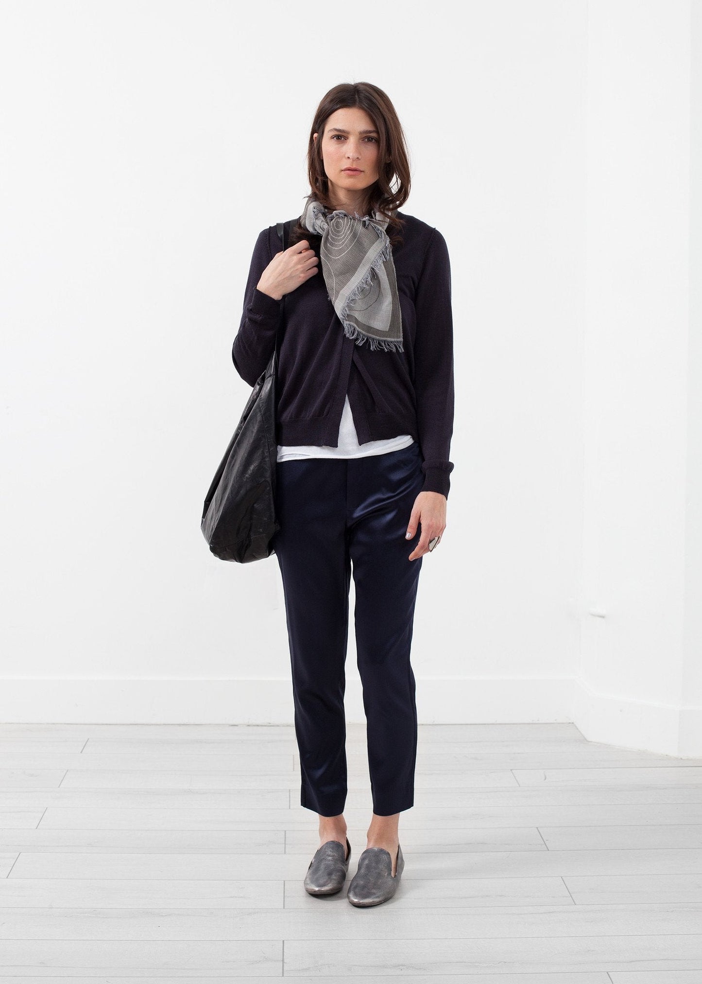 Geschrumpfte Strickjacke