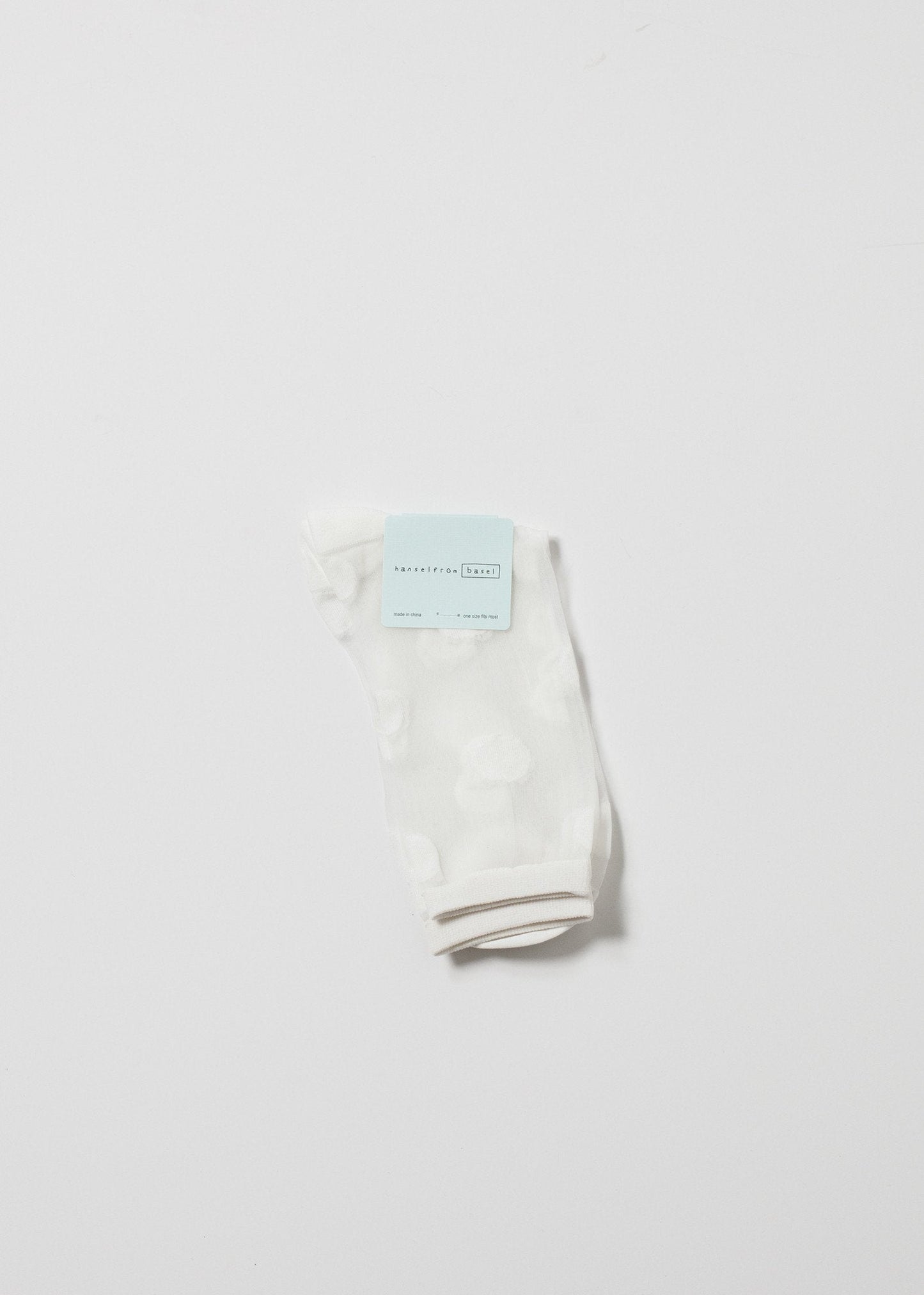 Stor Polka Dot Sheer Crew