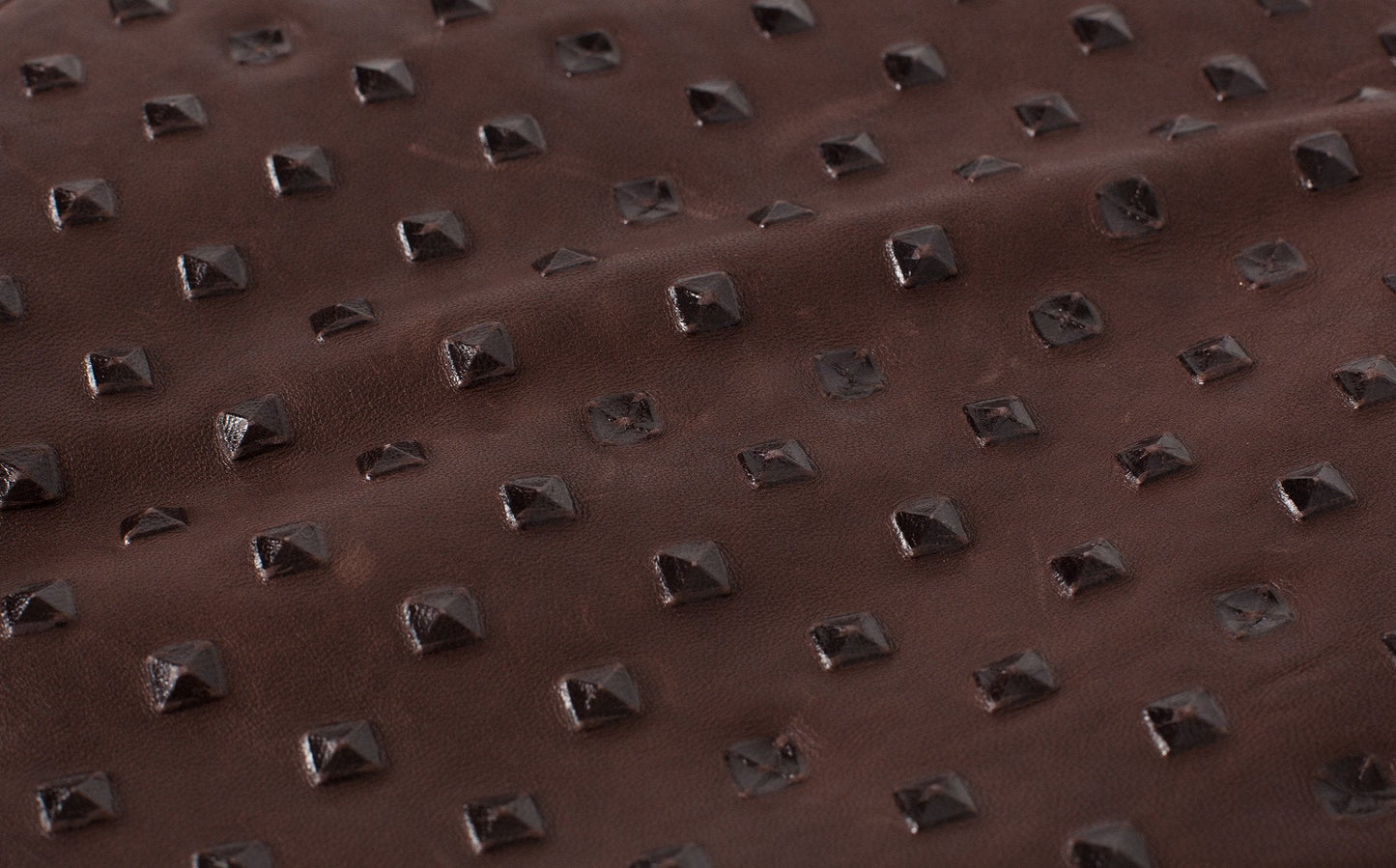 Pochette en cuir Roxanne en marron