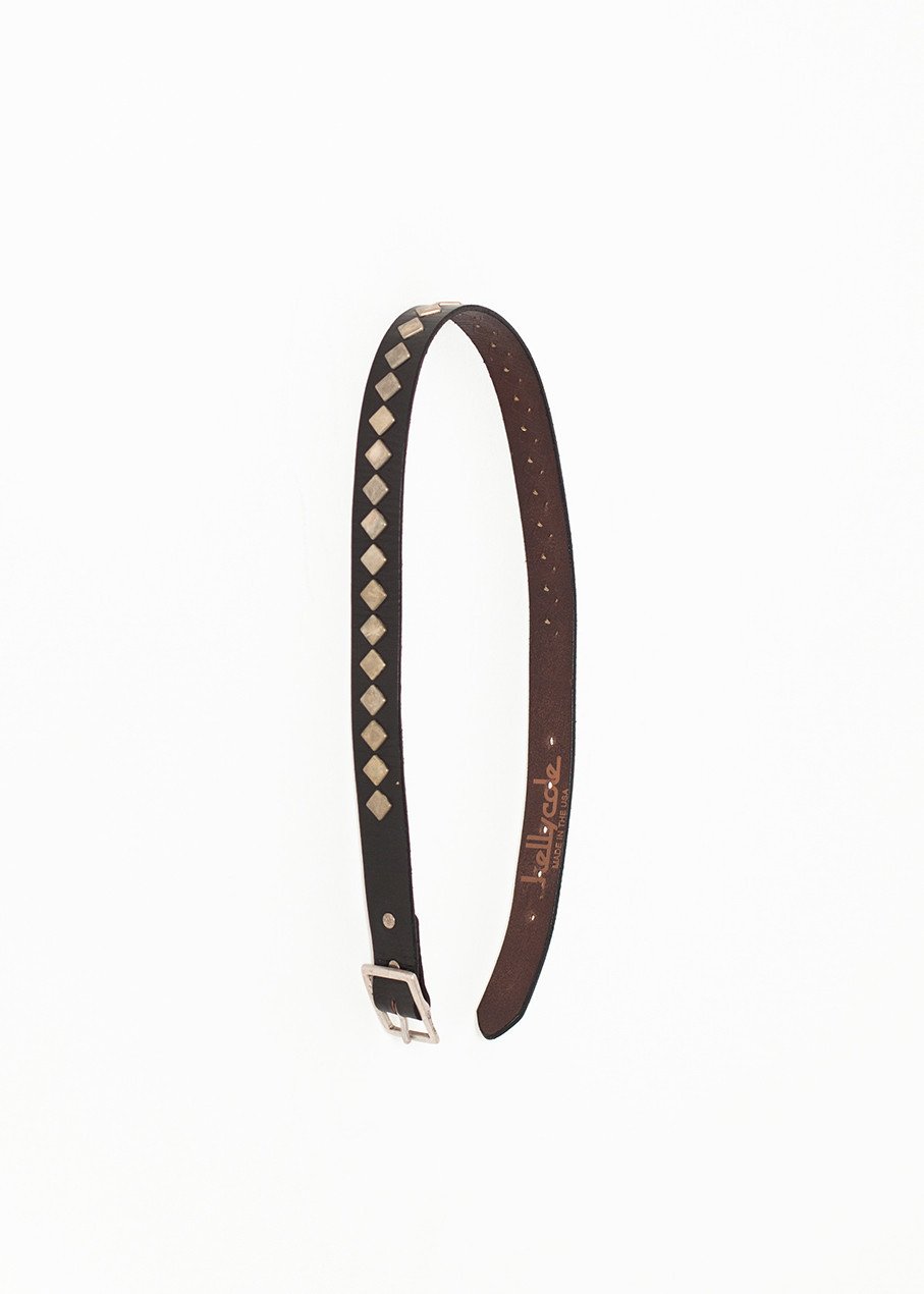 Ceinture Arlequin en Marron