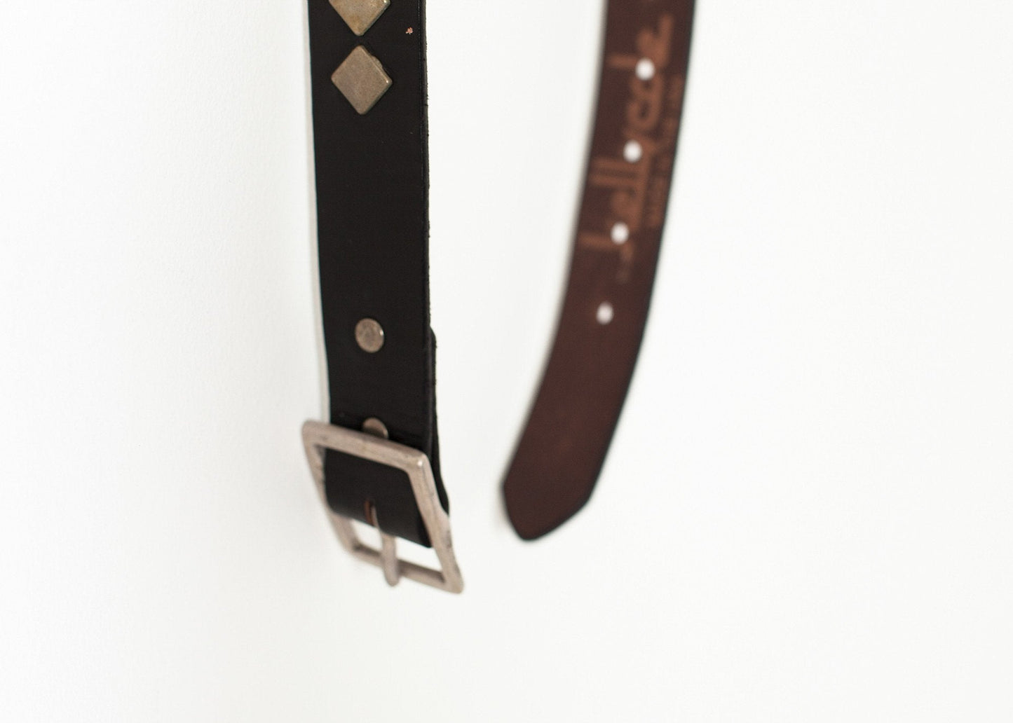 Ceinture Arlequin en Marron