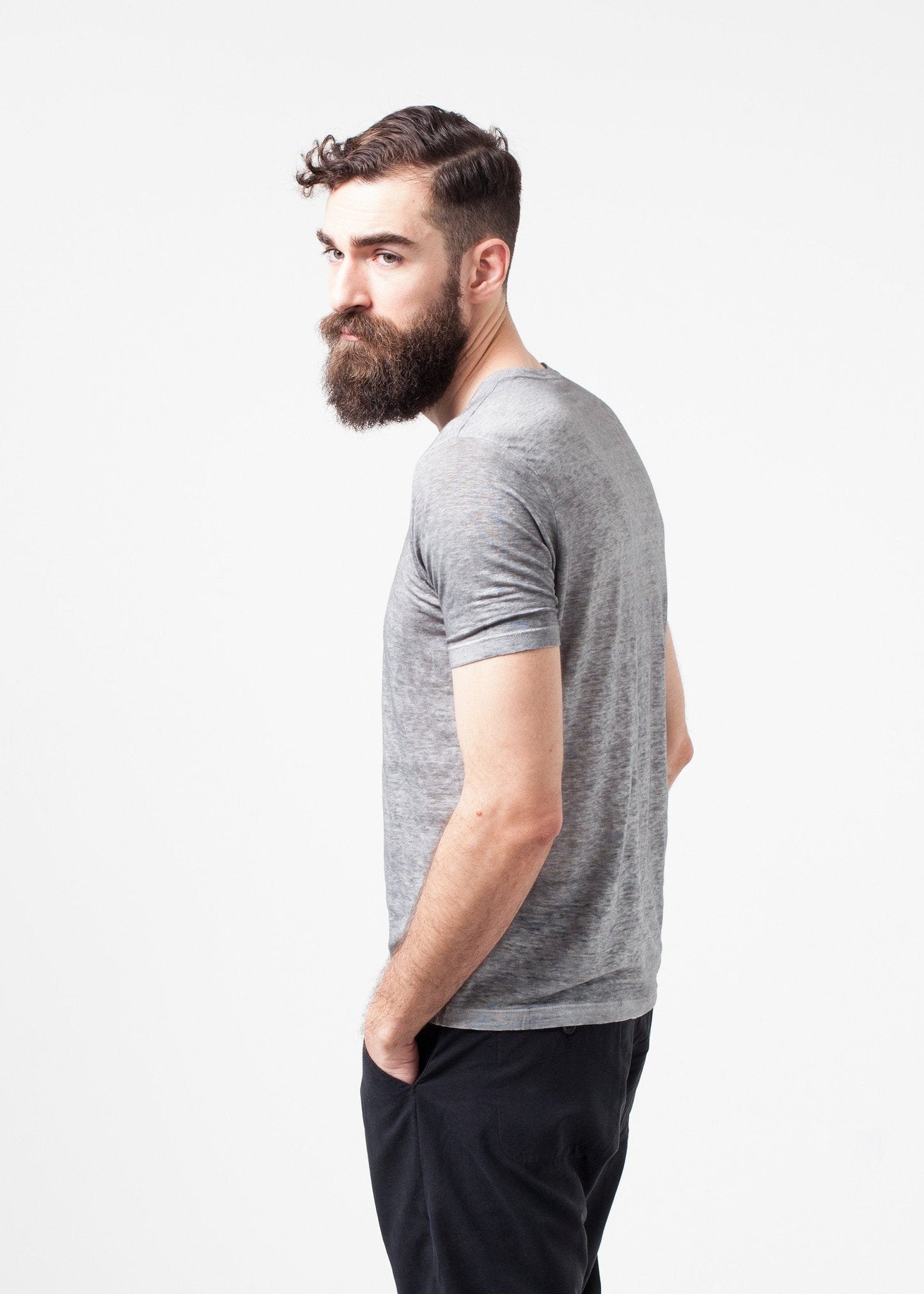 T-shirt en lin Dauphin